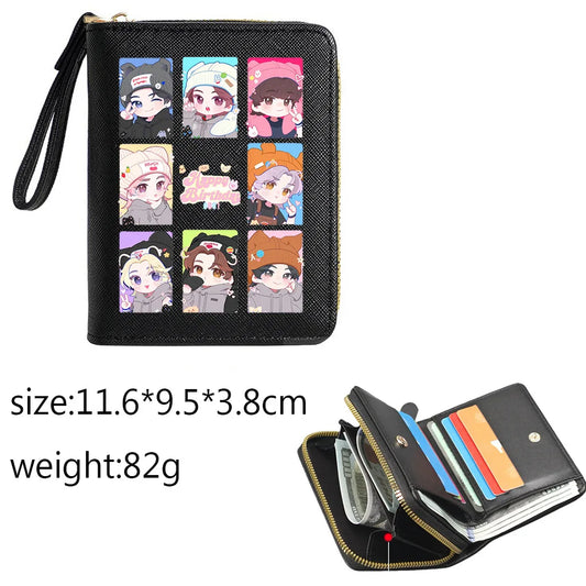 Billetera SKZOO K-Pop – Wallet Aesthetic con Porta Tarjetas 💜
