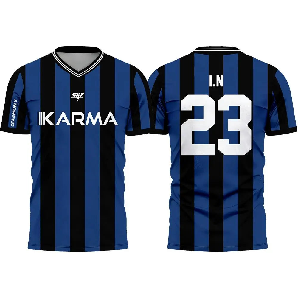 Remera K-Pop Stay Karma – Jersey Oversize Streetwear 🎧