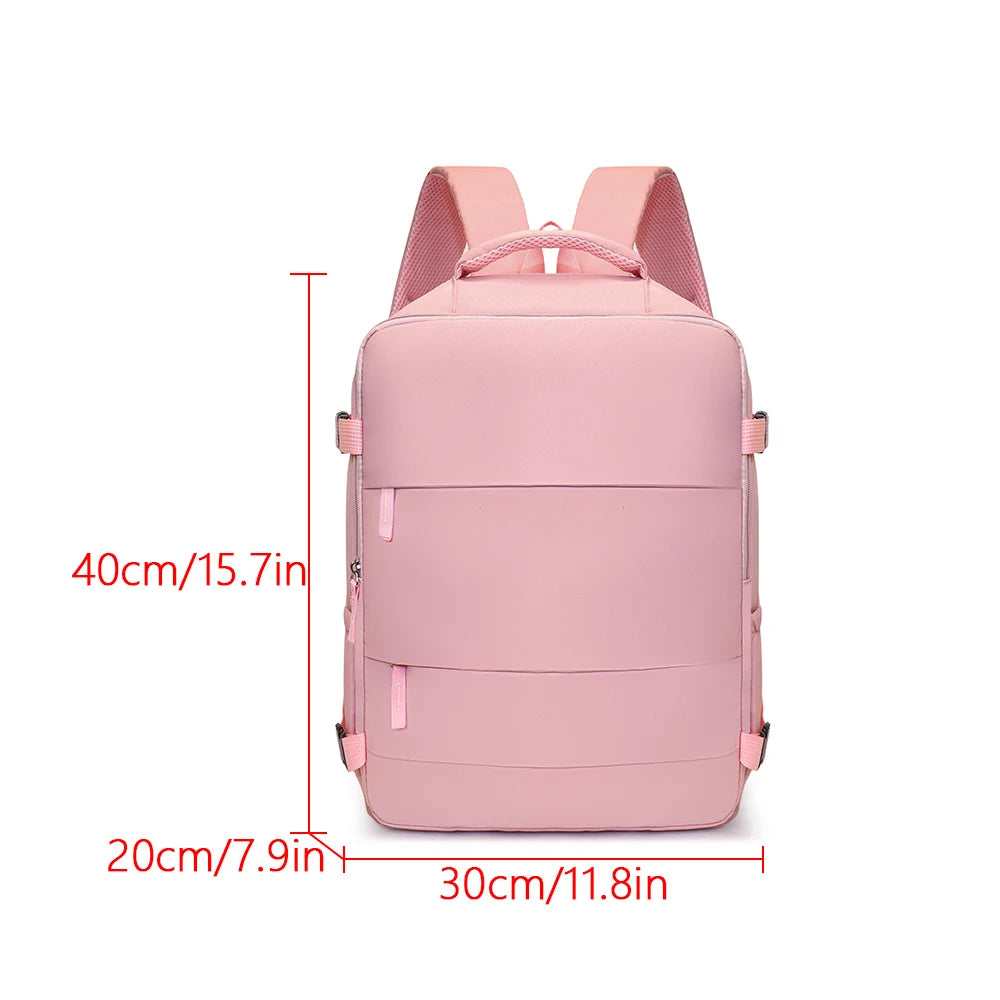 Mochila Travel Aesthetic – Backpack Multifuncional Ultraliviana ✈️