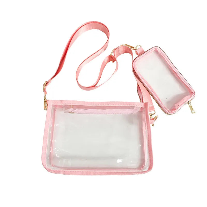 Clear Bag Aesthetic – Bolso Transparente para Conciertos y Festivales 🖤