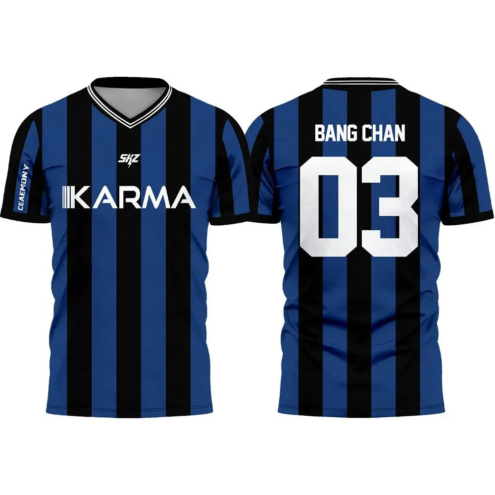 Remera K-Pop Stay Karma – Jersey Oversize Streetwear 🎧
