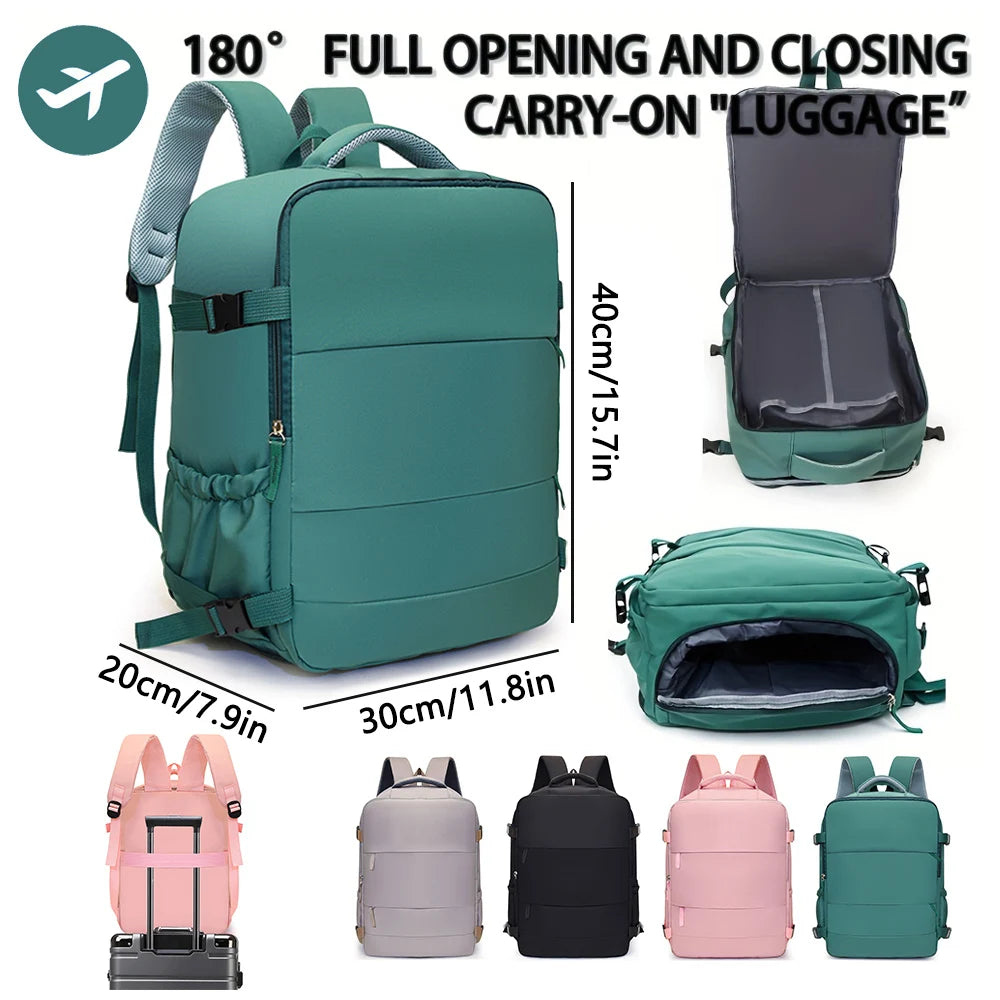 Mochila Travel Aesthetic – Backpack Multifuncional Ultraliviana ✈️