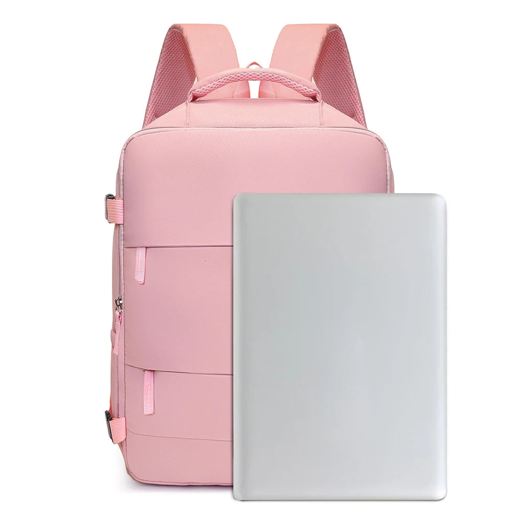Mochila Travel Aesthetic – Backpack Multifuncional Ultraliviana ✈️