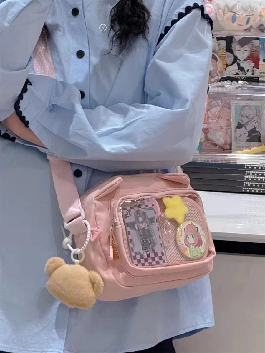 Mini Cat Bag Aesthetic – Bolso Gatito K-Style Súper Tierno ✨