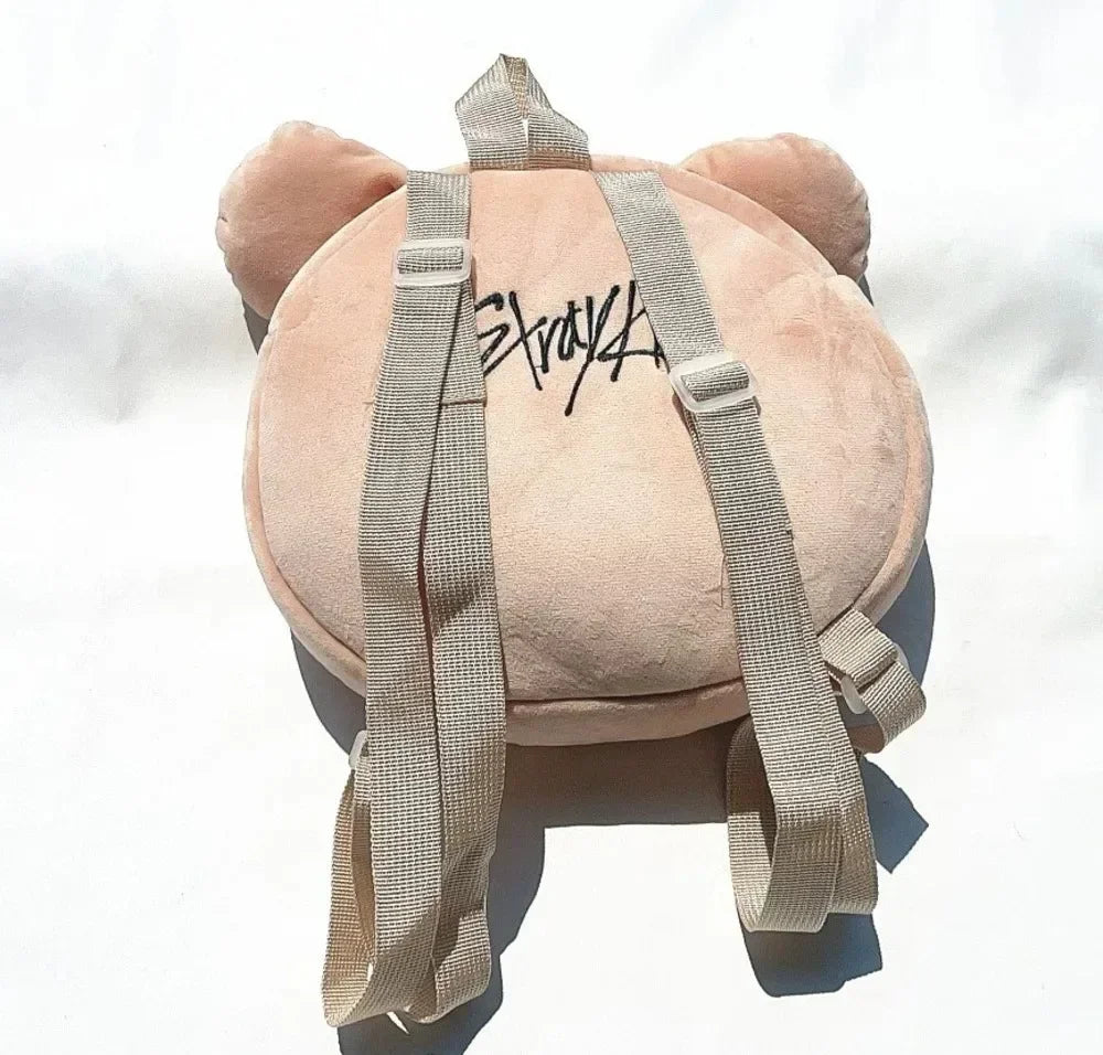 Mochila SKZOO Plush – Backpack K-Pop Súper Tierna y Aesthetic ✨